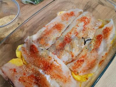 Skumbrė su bulvėmis Žingsnis 2