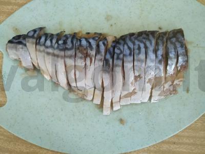 Gavėnios salotos su žuvimi ir daržovėmis Žingsnis 4