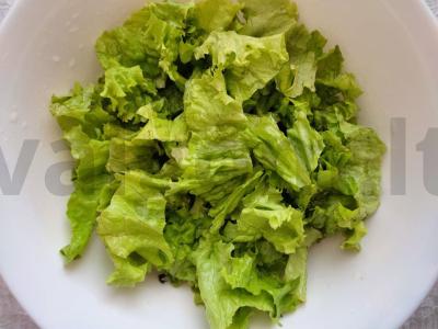 Vitamininės lašišų salotos Žingsnis 4