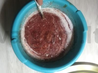 Kepenų paplotėliai ant kefyro su svogūnais Žingsnis 7