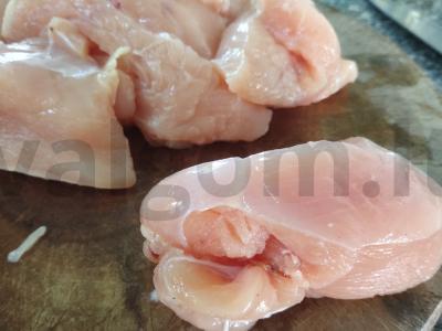 Vištienos kebabas laimo marinate Žingsnis 1