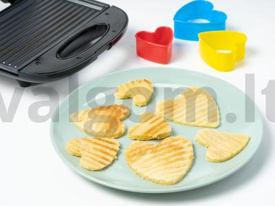 Vafliai "Širdys" Žingsnis 2