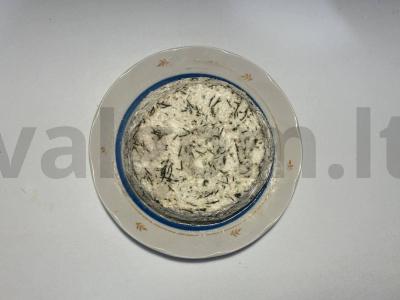 Varškės sūris su krapais ir česnakais pagrindine nuotrauka