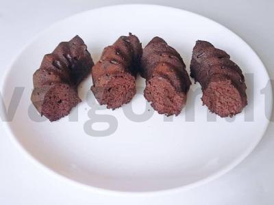 Šokoladinis keto keksiukas Žingsnis 3