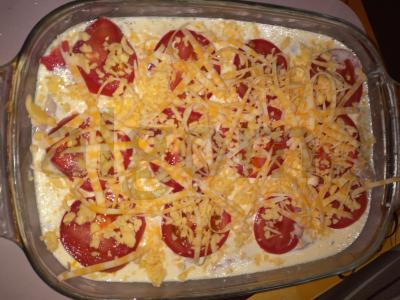 Labai skani vištiena sūrio ir grietinės padaže. Žingsnis 8