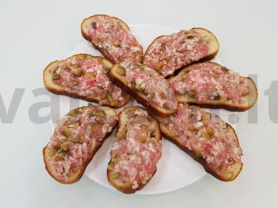 Sumuštiniai su malta mėsa karštoje keptuvėje Žingsnis 3