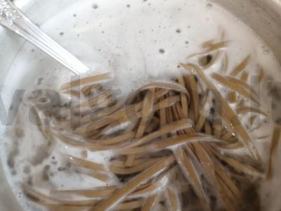 Grikių makaronai su daržovėmis ir vištienos krūtinėle Žingsnis 5