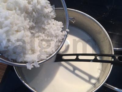 Gausi ryžių košė su pienu Žingsnis 3