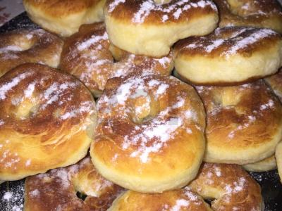 Mieliniai keksiukai su pienu prie arbatos Žingsnis 7