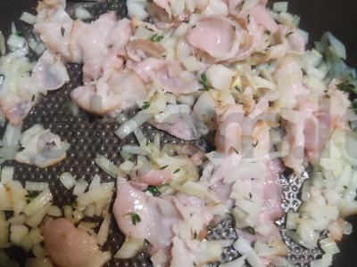 Naminiai carbonara makaronai Žingsnis 3