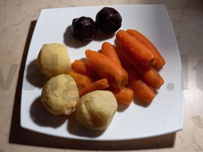 Vinaigrette su korėjietišku padažu Žingsnis 2