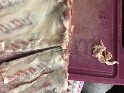 Kiaulienos šonkauliukai su keptomis bulvėmis Žingsnis 1