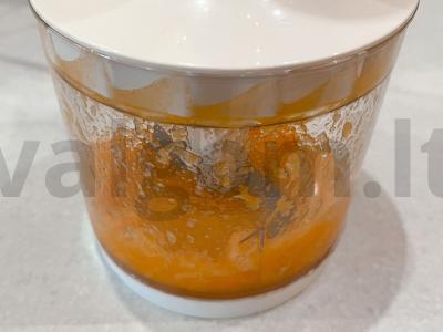 Mandarinų keksiukas Žingsnis 2