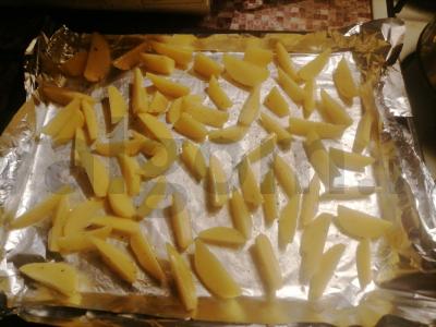 Kaimiškos bulvės su padažu Žingsnis 7