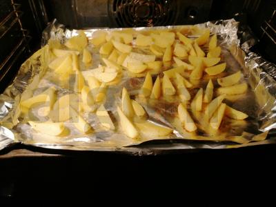 Kaimiškos bulvės su padažu Žingsnis 8