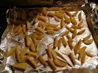 Kaimiškos bulvės su padažu Žingsnis 10