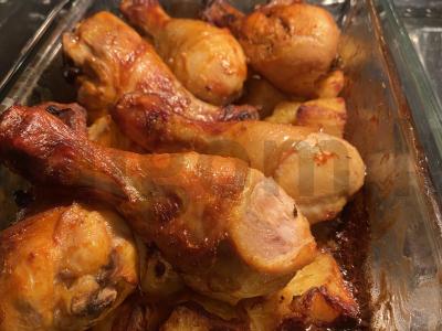 Skaniausias vištienos kojų marinatas su bulvėmis pagrindine nuotrauka