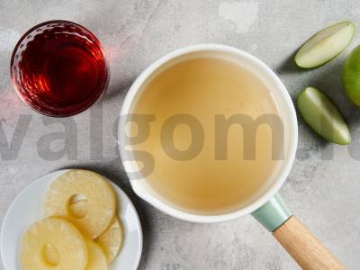 Kalakutiena su vaisiais Žingsnis 1