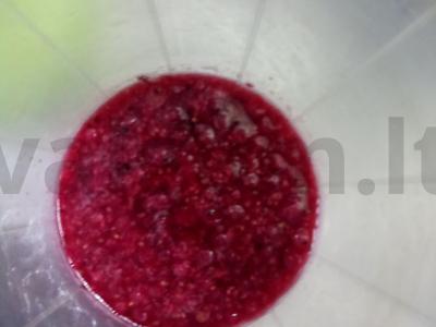 Raudonųjų serbentų ir aviečių morsas Žingsnis 3
