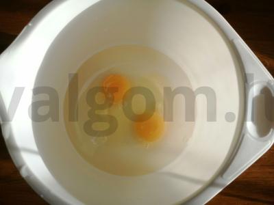 Obuolių blyneliai Žingsnis 1