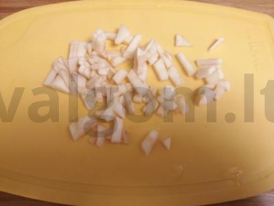 Obuolių blyneliai Žingsnis 4