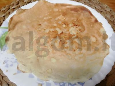 Obuolių blyneliai Žingsnis 7