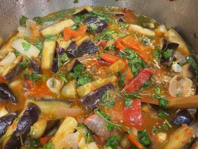 Ajapsandali salotos žiemai Žingsnis 5