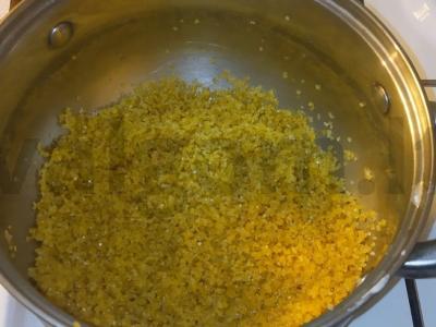 Trapūs bulgurai su pienu Žingsnis 1