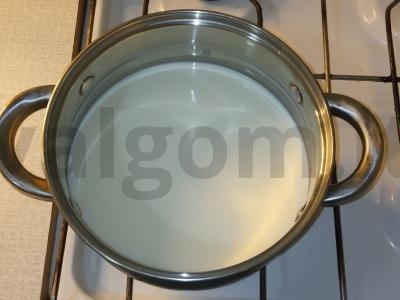 Virtas pienas Žingsnis 1