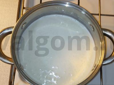 Virtas pienas Žingsnis 2