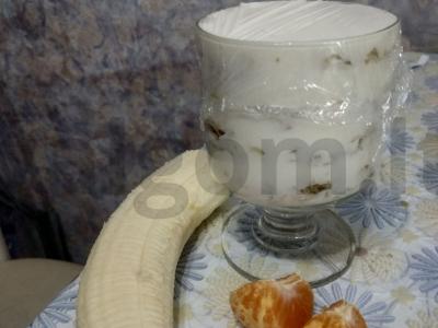 Lengvas vaisių ir grūdų desertas Žingsnis 4