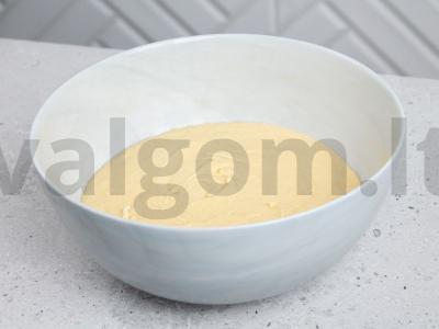 Itališkas kalėdinis pyragas panettone. Žingsnis 2