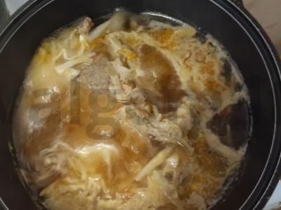 Jautienos barščiai katile Žingsnis 5