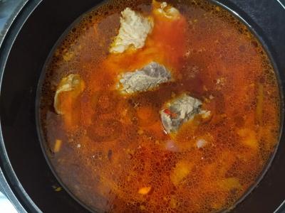 Jautienos barščiai katile Žingsnis 6