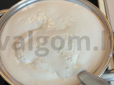 Rūgštaus pieno sriuba "Spas apur" Žingsnis 1