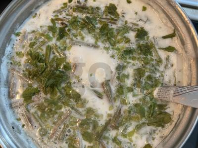 Rūgštaus pieno sriuba "Spas apur" Žingsnis 3