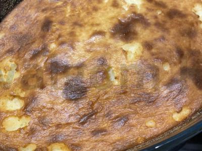 Varškės ir mangų troškinys Žingsnis 5