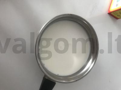 Pūkuoti, aukšti blynai Žingsnis 1