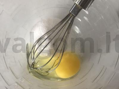 Pūkuoti, aukšti blynai Žingsnis 2