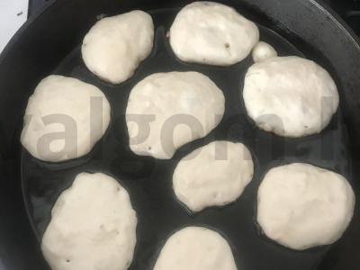 Pūkuoti, aukšti blynai Žingsnis 4