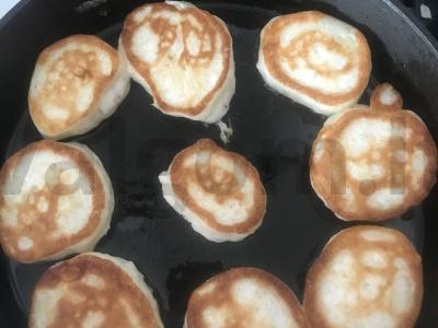 Pūkuoti, aukšti blynai Žingsnis 5