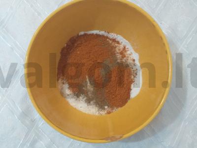 Medaus vištienos sparneliai Žingsnis 2