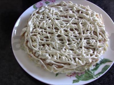 Prancūziškos salotos su obuoliais Žingsnis 5