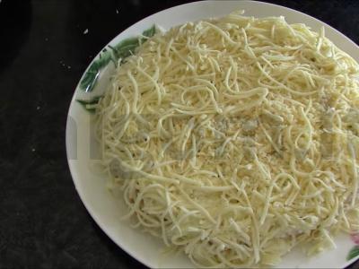 Prancūziškos salotos su obuoliais Žingsnis 6