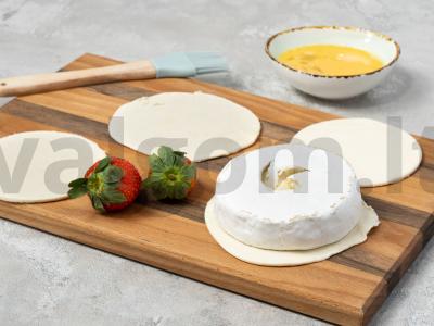 Keptas sūris su braškių padažu Žingsnis 2