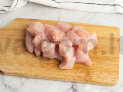 Kopūstai su krienų šaknimi ir soromis Žingsnis 2