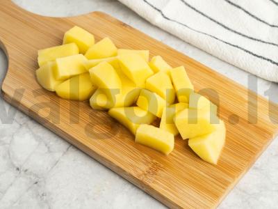 Kopūstai su krienų šaknimi ir soromis Žingsnis 3