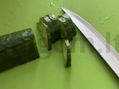 Baltyminės salotos su vištiena ir daržovėmis Žingsnis 2