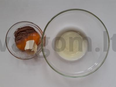 Kriaušių pudingas Žingsnis 1