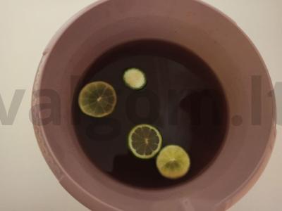 Nealkoholinis grogas su vyšnių sultimis ir imbieru Žingsnis 4